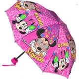 👉 Kinderparaplu roze polyester One Size Color-Roze kinderen Disney Minnie Mouse 52 cm 8054708193924