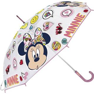 👉 Disney paraplu Minnie Mouse junior 60 x 70 cm lichtroze