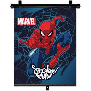 👉 Rolgordijn blauw rood kunststof One Size Color-Blauw Disney Spider-Man junior 36 x 45 cm blauw/rood 5902308593282