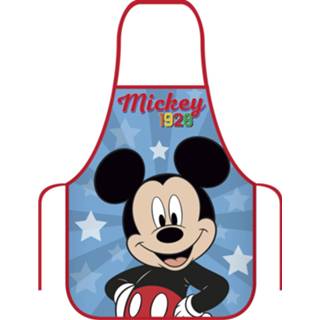 👉 Blauw katoen One-Size Color-Blauw jongens Disney kookschort Mickey Mouse 2-delig 8430957130222