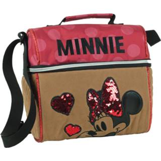 👉 Koeltas rood bruin suède One Size Color-Bruin Disney Minnie Mouse 7 liter 24 cm rood/bruin 5204549132023