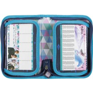 👉 Etui blauw polyester One Size Color-Blauw meisjes Disney Frozen 20 x 13 cm 25-delig 5901130080892