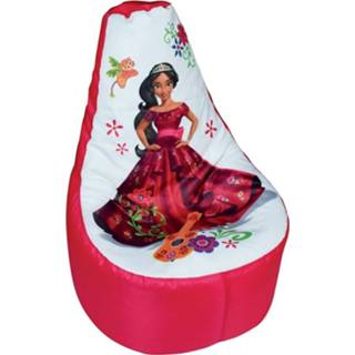 👉 Zitzak wit rood polyester One Size Color-Wit Disney Elena 67 x 59 54 cm wit/rood 3700057129293