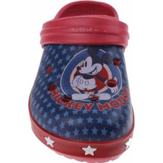 👉 Klompen rood blauw EVA Color-Rood jongens Disney Mickey Mouse rood/blauw maat 30/31 8719817227525