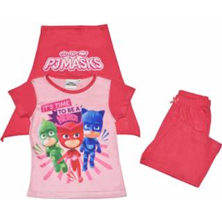 👉 Pyjama roze katoen Color-Roze meisjes Disney PJ Masks maat 2 jaar 8719817842285