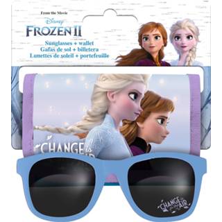 Disney portemonnee met zonnebril Frozen II blauw One Size Color-Blauw 656215 ch-tombv-656215p Portemonnee blauw One Size Color-Blauw Disney met zonnebril Frozen II 2-delig 8435507845526