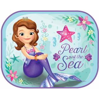 👉 Zonnescherm kunststof One Size Color-Meerkleurig Disney zonneschermen Sofia the First 44 x 35 cm 2 stuks 5902308593060