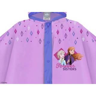 👉 Poncho paars EVA One-Size Color-Paars Disney Frozen 2 junior 58 x 85 cm 8015831991597