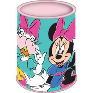 👉 Pennenbakje roze groen tin One Size Color-Groen Disney pennenbak Minnie Mouse 10 x 10,5 cm roze/groen 5204549132252