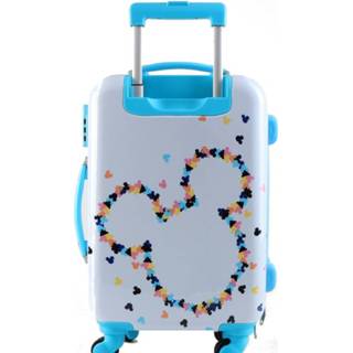 👉 Wit blauw ABS One Size Color-Blauw Disney koffer Mickey Mouse 34 liter 55 x cm wit/blauw 5411217965122