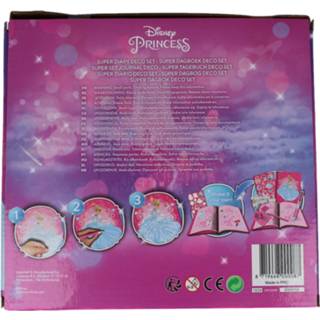 👉 Dagboek One Size meerkleurig Disney Ontwerp je Eigen Diamond Painting Assepoester 8719668000087