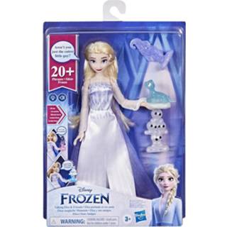 👉 Tienerpop kunststof One Size Color-Meerkleurig Disney Elsa Frozen II interactief 25 cm 4-delig 5010993854073