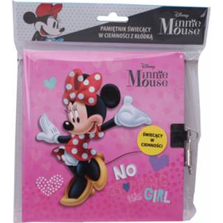 👉 Dagboek roze papier karton One Size Color-Roze meisjes Disney Minnie Mouse 17 x 16 cm 5901130080601