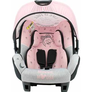 👉 Autostoel plastic One Size roze Beone SP universal - van 0 tot 13 KG Minnie Mouse 3507460198768