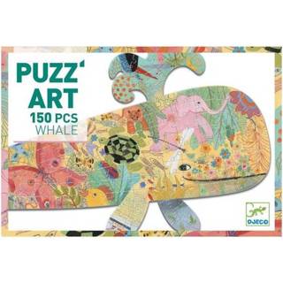 👉 Puzzel One Size meerkleurig Djeco Walvis (150 stukjes) 3070900076587