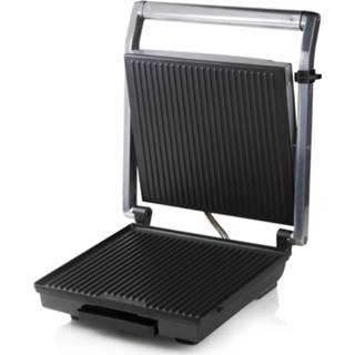 👉 Panini grill One Size RVS Domo DO9225G - Cool touch behuizing 5411397141101