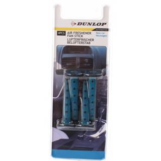 👉 Luchtverfrisser blauw kunststof One Size Color-Blauw Dunlop New Car 8718807977198