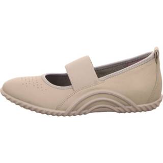 👉 Ballerina's leer beige Ecco Ballerinas 809704826653