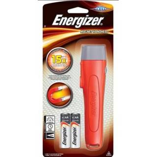 👉 Zaklamp rood kunststof One Size Color-Rood Energizer Magnet led batterij 12 lm 15,4 cm 8720585046270