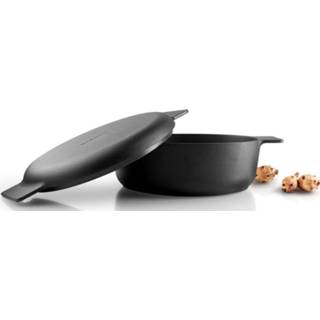 👉 Braadpan zwart aluminium One Size Color-Zwart Eva Solo Nordic Kitchen 24 cm 5706631166416