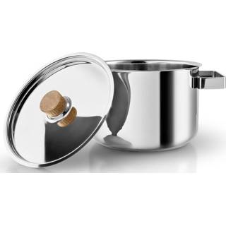 👉 Kookpan RVS zilver One Size Color-Zilver Eva Solo Nordic Kitchen 3 liter 18 cm 5706631183031