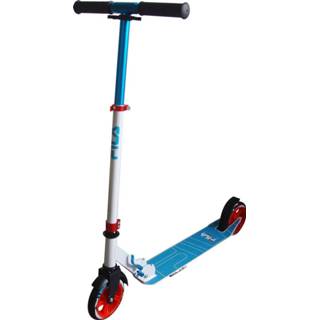 👉 Kinderstep blauw wit aluminium One Size Color-Blauw kinderen Fila Scooter 145-F Junior Voetrem Blauw/Wit 4260195358829