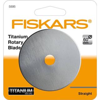 👉 Reservemesje titanium One Size Color-Zilver Fiskars reservemes rolmes 60 mm 3359900058954