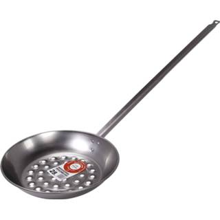 Gietijzer zilver One Size Color-Zilver Garcima kastanje-grillpan 30 cm 8412595107385