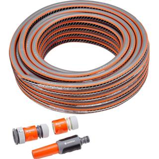 👉 Tuinslang zwart PVC One Size Color-Zwart Gardena Highflex 13 mm1/2