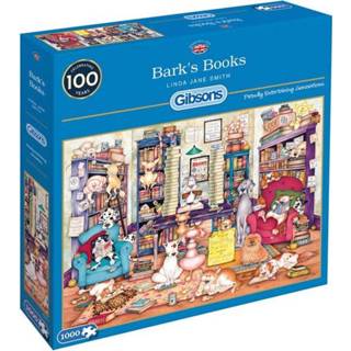 👉 Puzzel engels legpuzzels Bark's Books (1000 stukjes) 5012269062731