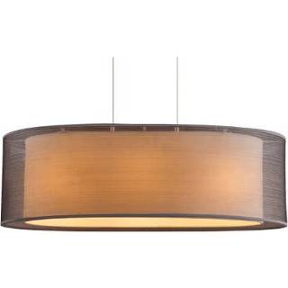 👉 Moderne hanglamp grijs metaal bamboe One Size Color-Grijs Doorschijnende | Woonkamer Eetkamer 1142383384571