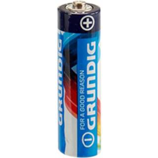 👉 Batterij zink One Size Color-Blauw Grundig batterijen Plus AAA R03 1.5V 12 stuks 8720585203543