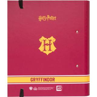 👉 Ringband rood geel karton One Size Color-Rood Harry Potter Gryffindor junior 2-rings A4 rood/geel 8435497223939