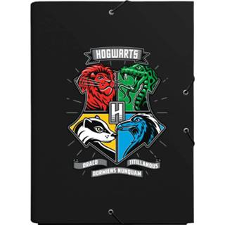 👉 Zwart karton One Size Color-Zwart Harry Potter elasto-/foldermap I Love Magic A4 34 x 24 cm 8435497257996