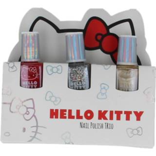 👉 Nagellak One Size meerkleurig Hello Kitty 3 stuks 8712916095156