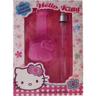 👉 Kunststof One Size Color-Roze meisjes Hello Kitty cadeauset Time Out 2-delig 4042288118622
