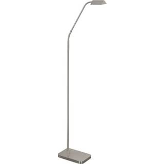 👉 Vloer lamp metaal nikkel One Size mat Highlight - Como Vloerlamp LED 23 x 135cm 1142383995043