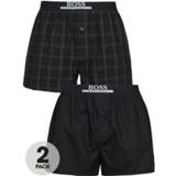 👉 Boxershort s zwart Hugo Boss 2-pack boxershorts woven EW 4047393655567
