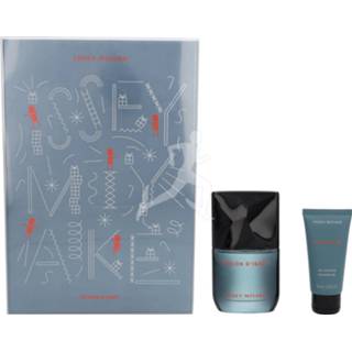 👉 One Size Color-Blauw mannen Issey Miyake giftset Fusion D'Issey heren 50/50 ml 2-delig 3423478976450