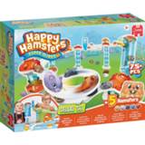 👉 Knikkerbaan kunststof One Size Color-Transparant Jumbo Happy Hamsters junior 56-delig 8710126198711