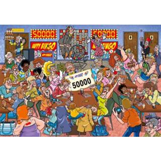 👉 Puzzel One Size meerkleurig Jumbo Wasgij Mystery 19 INT - 1000 stukjes 8710126191828