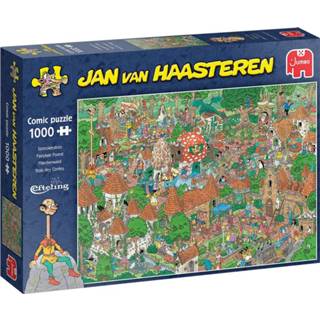 👉 Puzzel One Size meerkleurig Jumbo Jan van Haasteren - Efteling Sprookjesbos 1000 stukjes 8710126200452