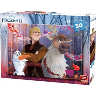 👉 King legpuzzel Disney Frozen II junior 50 stukjes (A)