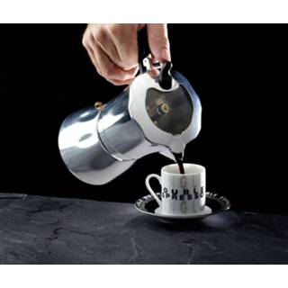 👉 Espressomaker transparant staal zilver One Size Color-Zilver KitchenCraft 300 ml zilver/transparant 5028250166791