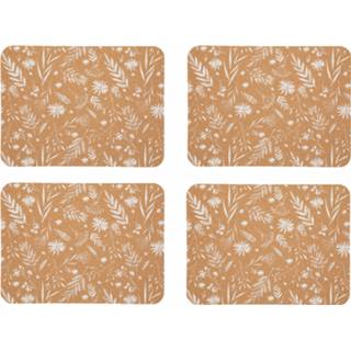 👉 Placemat kurk One Size Color-Naturel KitchenCraft placemats Natural Elements 19 x 21,5 cm 4 stuks 5057982068875