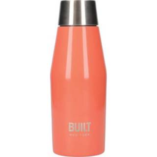 👉 Thermosfles RVS One Size Color-Oranje KitchenCraft BUILT New York 330 ml koraaloranje 5057982069582