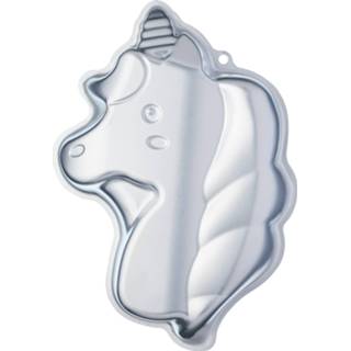👉 Bakvorm aluminium zilver One Size Color-Zilver KitchenCraft Eenhoorn 23 x 33,5 5 cm 5028250802729