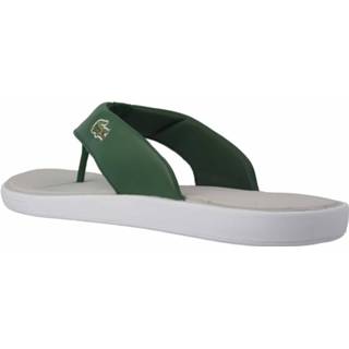 👉 Muil glad leer groen Lacoste Muiltje 5021725537584