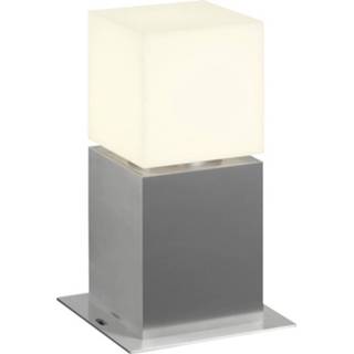 👉 Staande lamp RVS SLV SQUARE POLE 30 1000344 20 W Energielabel: E (A - G) 4024163180894