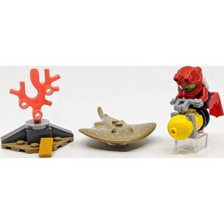 👉 One Size meerkleurig LEGO City Oceaanduiker - 30370 5702016668995